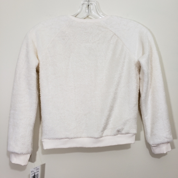 Jessica Simpson NEW soft cat glitter all day fleece girls size small - Picture 6 of 8